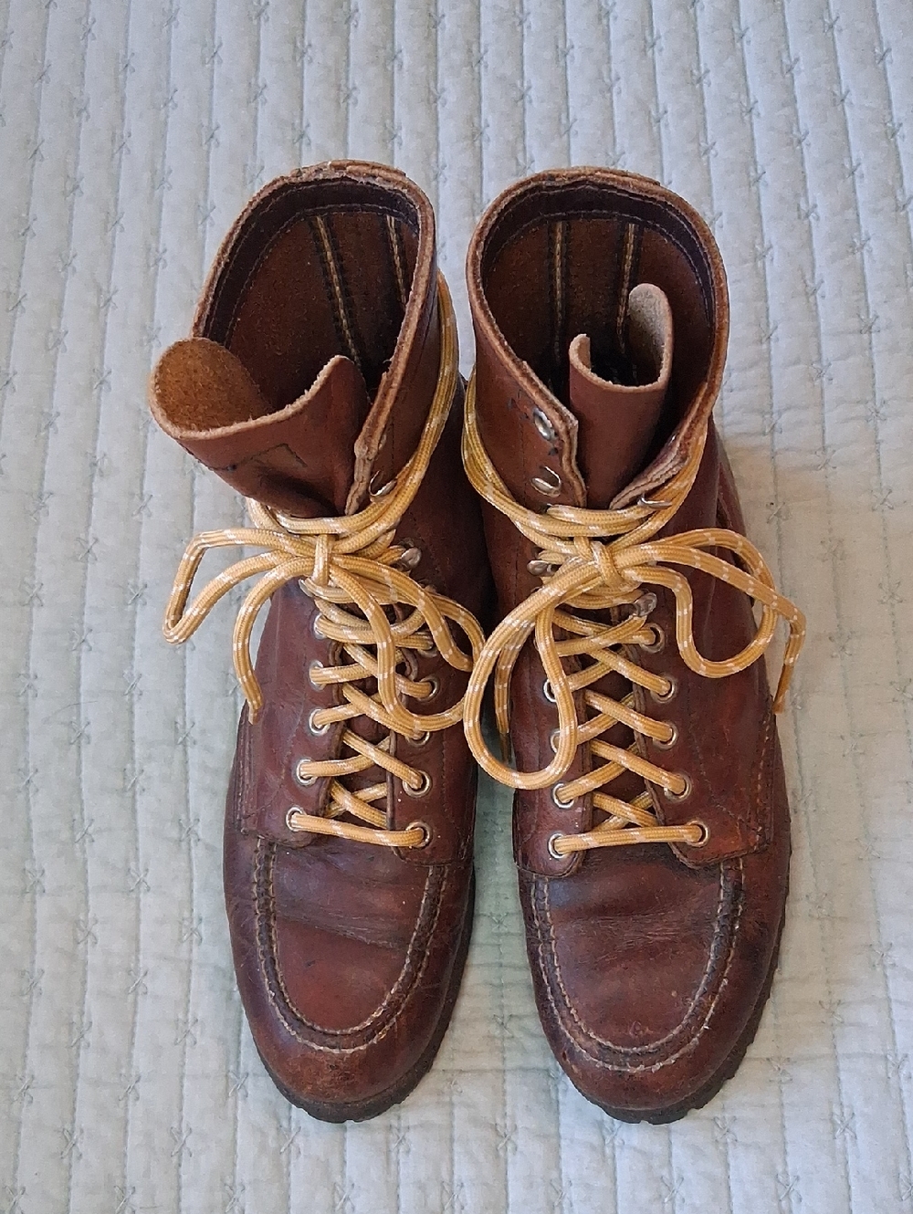 Women’s Brown Leather Lace-Up Ankle Boots